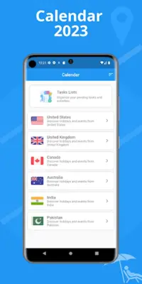 Calendar 2023 in English android App screenshot 5